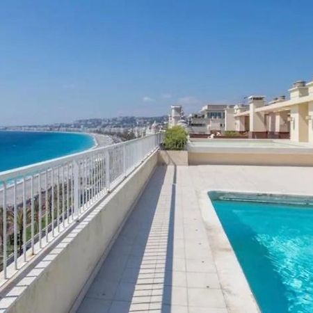 Le Royal, Spacious Seaside Apartment Rooftop And Pool Nice Eksteriør bilde